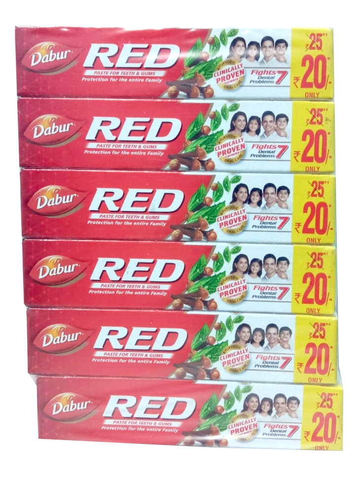 Dabur Red Paste, 40 g , Pack of 12 + 1 Unit Free | Rs.20